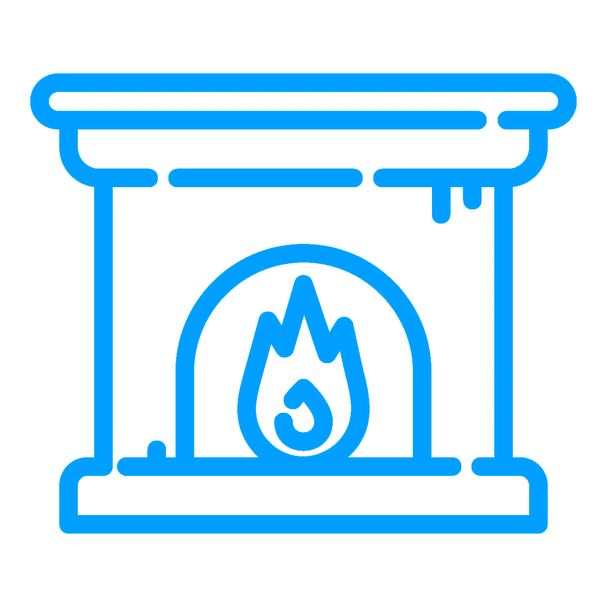 Fireplace icon